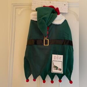 Elf Dog Outfit Medium NWT